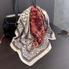 High-end Silk Scarf 100% Mulberry Silk Small Square Scarf Spring Decorative Small Neckerchief Fashionable and Versatile Necktie