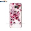 Custodia in Silicone Cartone Animato Per Samsung Galaxy S7 Custodie Cover Fiore Morbido TPU Custodia per Telefono Per Samsung S7 edge G930F G930FD G930W8 Funda