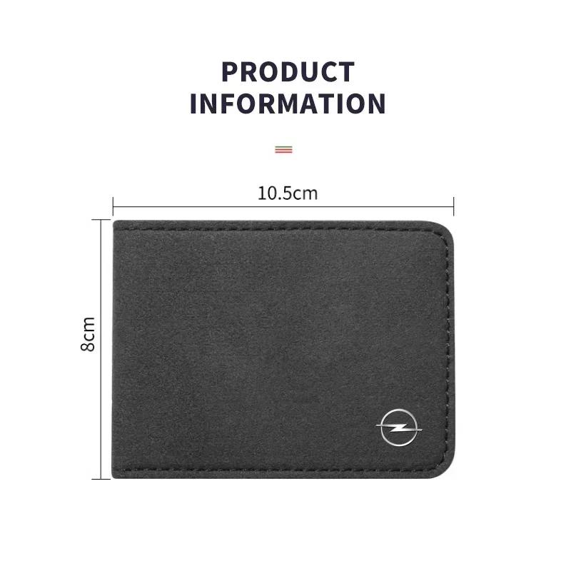 Car Driver License Holder Card Bag Car Styling For Opel Astra H Astra J G Corsa Insignia Zafira B Vectra C Corsa D Vivaro