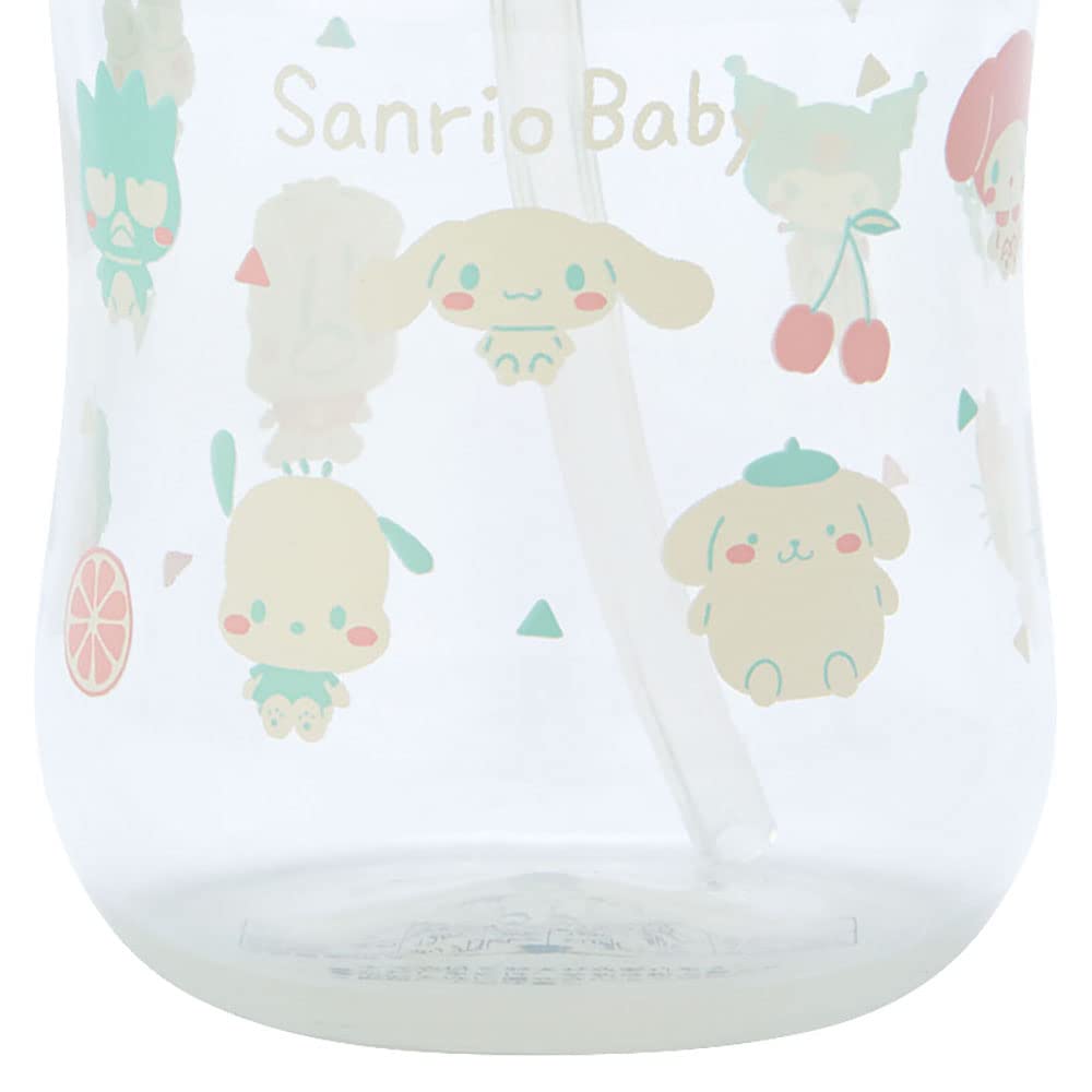 Sanrio Sanrio Characters Richell Polypropylene Straw Fruit 693642 (Sanrio Baby) (PP) Mug, (Sanrio Baby)