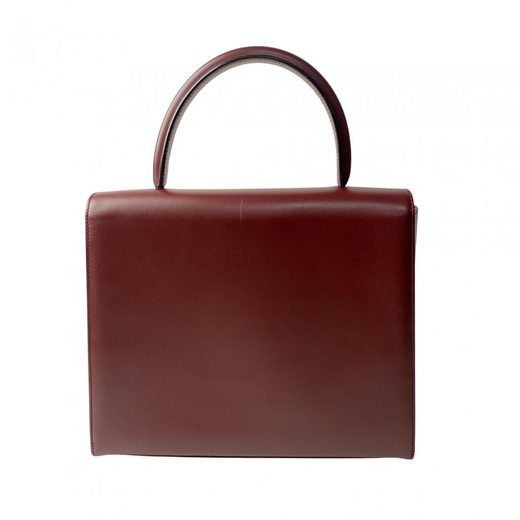 Used CARTIERHandbag Bordeaux leather Women