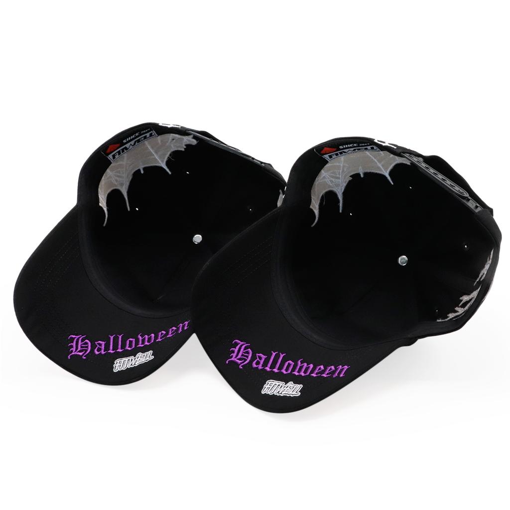 Custom Halloween Embroidered Baseball Cap Curved Brim Hat for Seasonal Retail Gifts