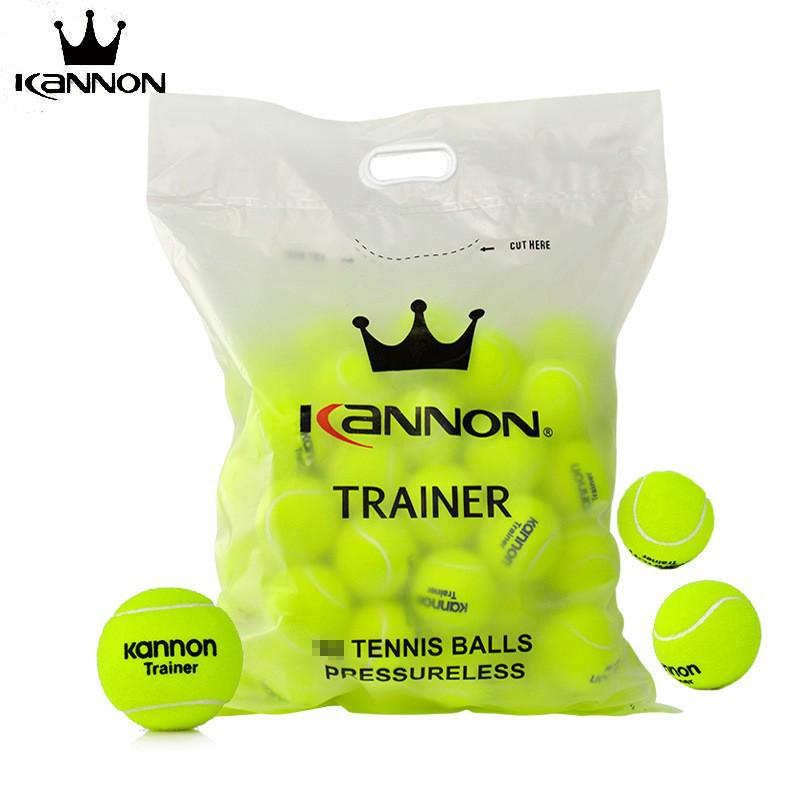KANNON Kanglong Guanqun No-Pressure K8/K9 Adult Tennis Balls, 68% Wool, 48-Pack