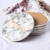 Personalised Marble Coasters Customised Gift Housewarming Room Bar Decor Marble Style Custom Name Ceramic Coaster Sets