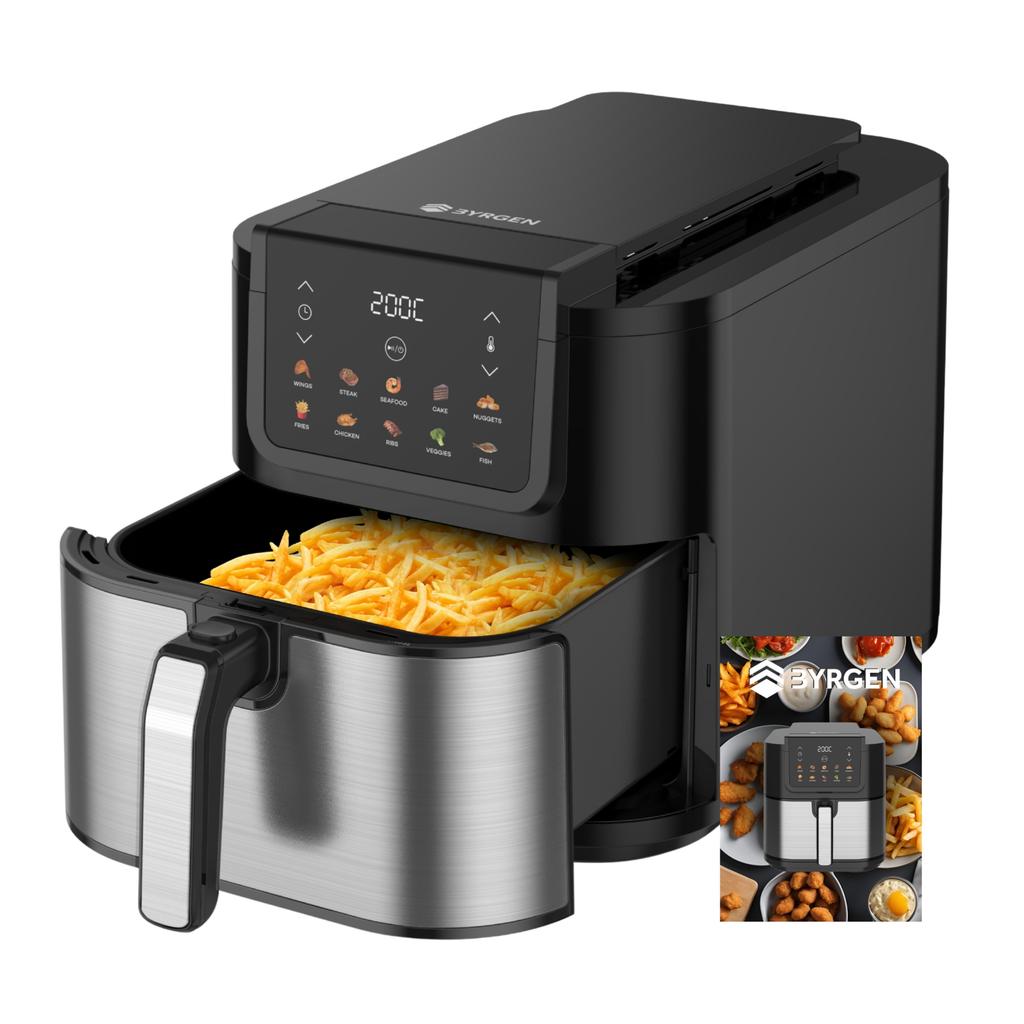 8L Air Fryer BYRGEN Large Bowl
