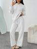 Autumn/Winter Oversized Hoodie & Wide-Leg Pants Sportswear Set