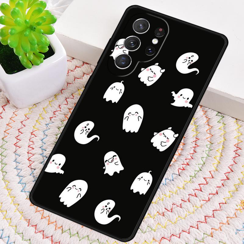 Cute Ghost Phone Case for Samsung Galaxy Note 10 Pro S26 Ultra S23 S24 FE S25 S21 S22 PLUS Shockproof Cove