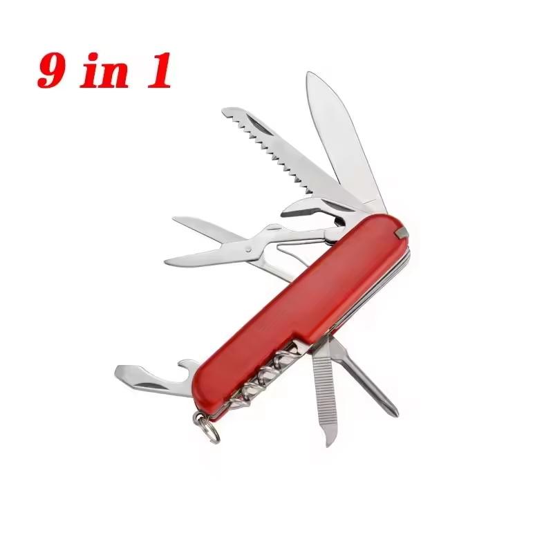 5/7/9/11 IN1 Multifunctional Folding Stainless Steel Knife And Pliers for Camping Outdoor Portable Camping Survival Tools