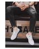 2024 Korean Style Cloth Low-Top Casual Men's Board Shoes: Rainproof, Youth Travel Sneakers for Spring/Autumn
