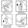 5Pcs Waterproof Tile Grout Pen White Grout Repair Marker for Bathroom Kitchen Gaps