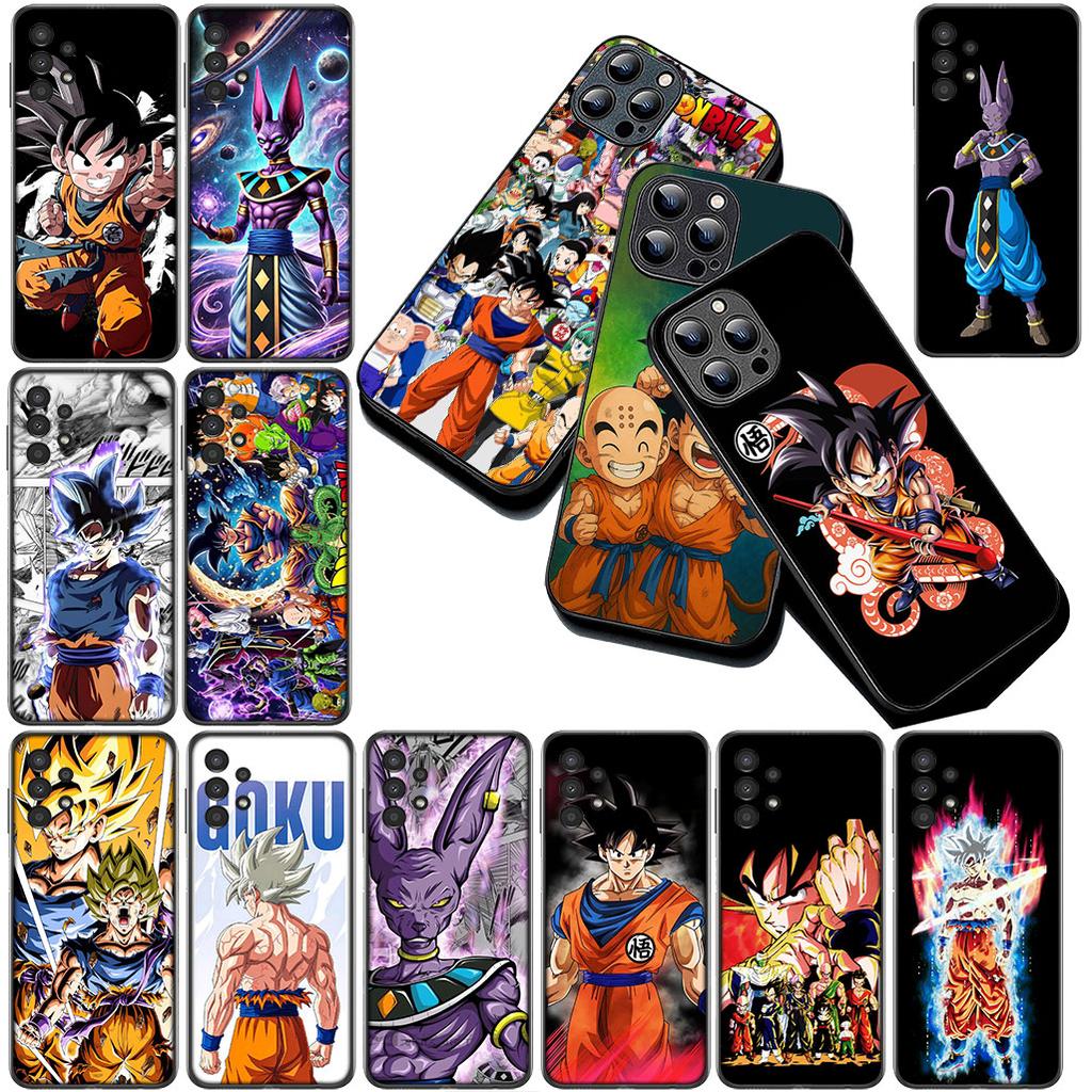 Cover for Motorola Moto G86 G57 E14 E15 G14 G34 G67 G84 G24 A54 G15 Power E22 Phone Case Beerus Dragons Gokus Balls DragonBalls