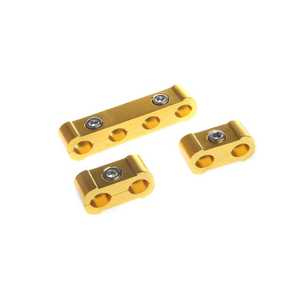 

3 шт. Автомобильный зажим для электрического провода свечи зажигания, разделительный зажим для кабеля зажигания, комплект зажимов для 8 мм/9 мм/10 мм золотой