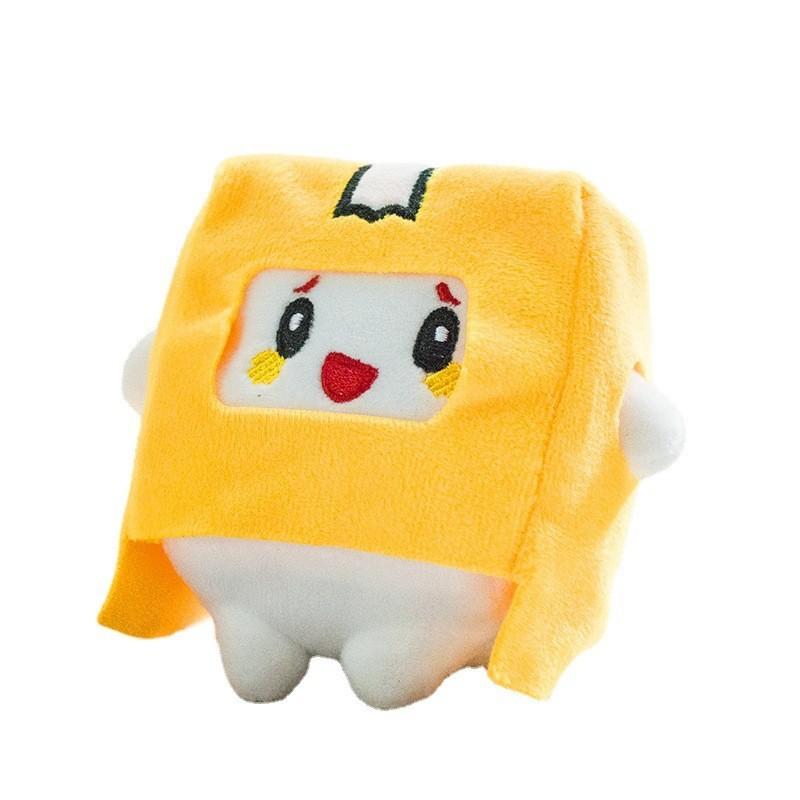 Adorable Creative Keychain Plush Toy Small Paper Box Doll Cute Hanging Trinket