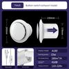 Exhaust Fan for Bathroom, Powerful Silent Household Wall-Mounted Window Duct Exhaust Fan, Toilet Exhaust Fan
