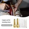 Sewing Awl Tapers Hook Canvas Craft Needle Changeable Hand Stitch Wear-resistant Multipurpose Hollow Repair Crochet Sole Pin