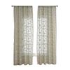 French Korean Wave Lace Gauze Curtain Living Room Bedroom Balcony Curtain Embroidery Partition Finished Curtain