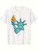 Statue of Liberty Pizza Slice T-Shirt