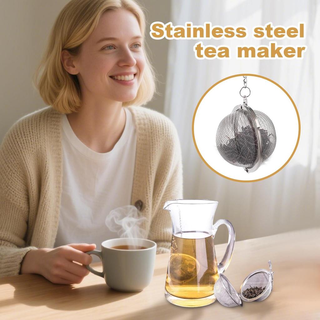 Tea Infuser Stainless Steel Mesh Tea Ball Tea Strainers Tea Infuser Strainer Filters For Loose Tea Herbal Spices Matcha Cocktail