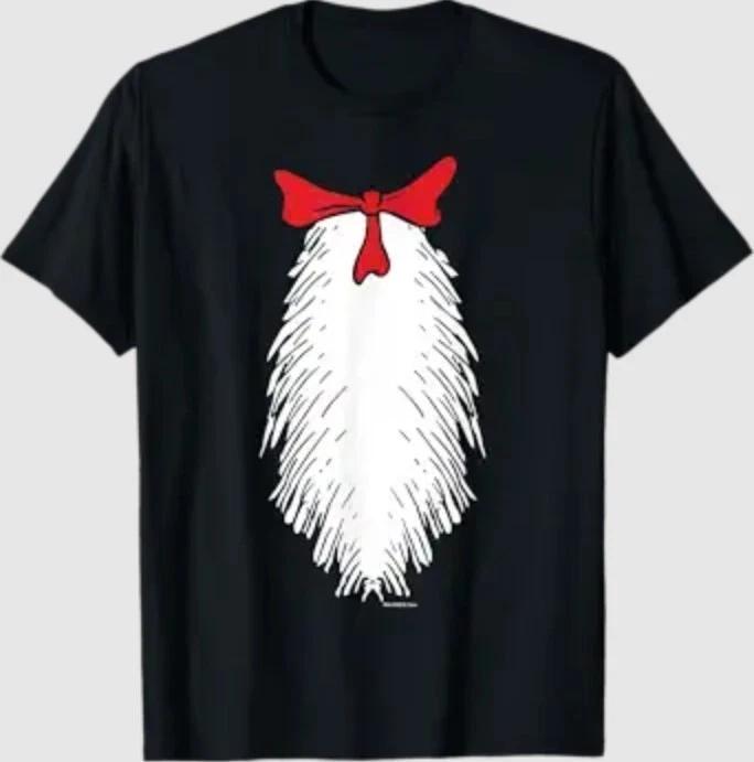 

Cat in The Hat Belly Halloween Costume Officially Licensed T-Shirt S