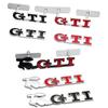 Car Styling Front Grille Emblem 3D Metal GTI Logo Badge Auto Exterior Decal Accessory For Volkswagen VW Beetle K83 Polo Golf Touareg
