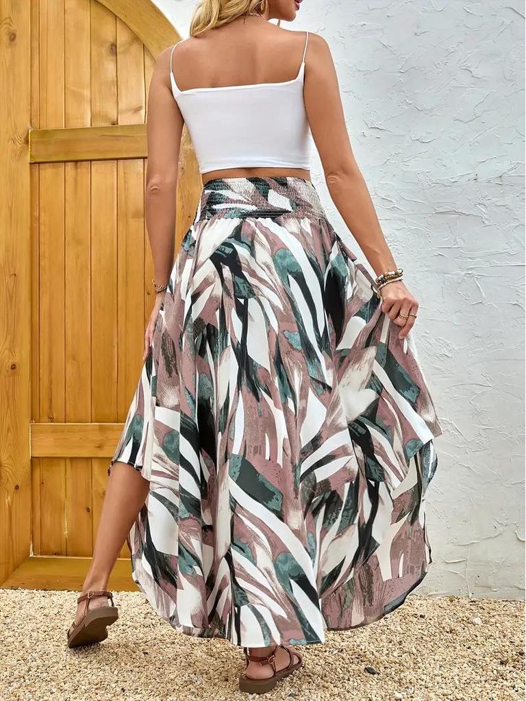Bohemian Ethnic Print A-line Skirt - Spring/Summer Collection