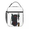Ghostbusters Proton Pack Insulated Lunch Bag for Women Kids Leakproof Food Boxes Thermal Lunch Box Tote