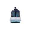 Li Ning Comfortable Versatile Non-Slip Shock Absorbing Durable Rebound Low-Top Running Shoes Kids sneakers Black Blue YKFS002-5