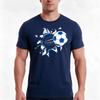 Soccer Tshirt Summer Casual Cotton Tee Oversized Streetwear Tops Vintage Graphic Print Loose Fit Short Sleeve 100 Cotton