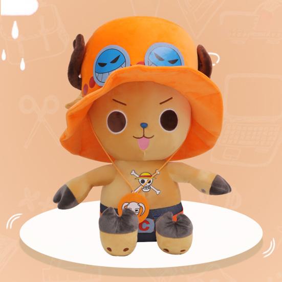 Anime Cartoon Figure One Piece Chopper Plush Doll Cute Toy Ornament Kids Gift