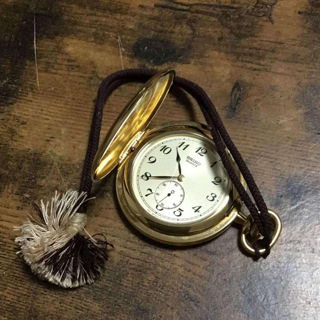 [USED] Seiko quartz pocket watch.