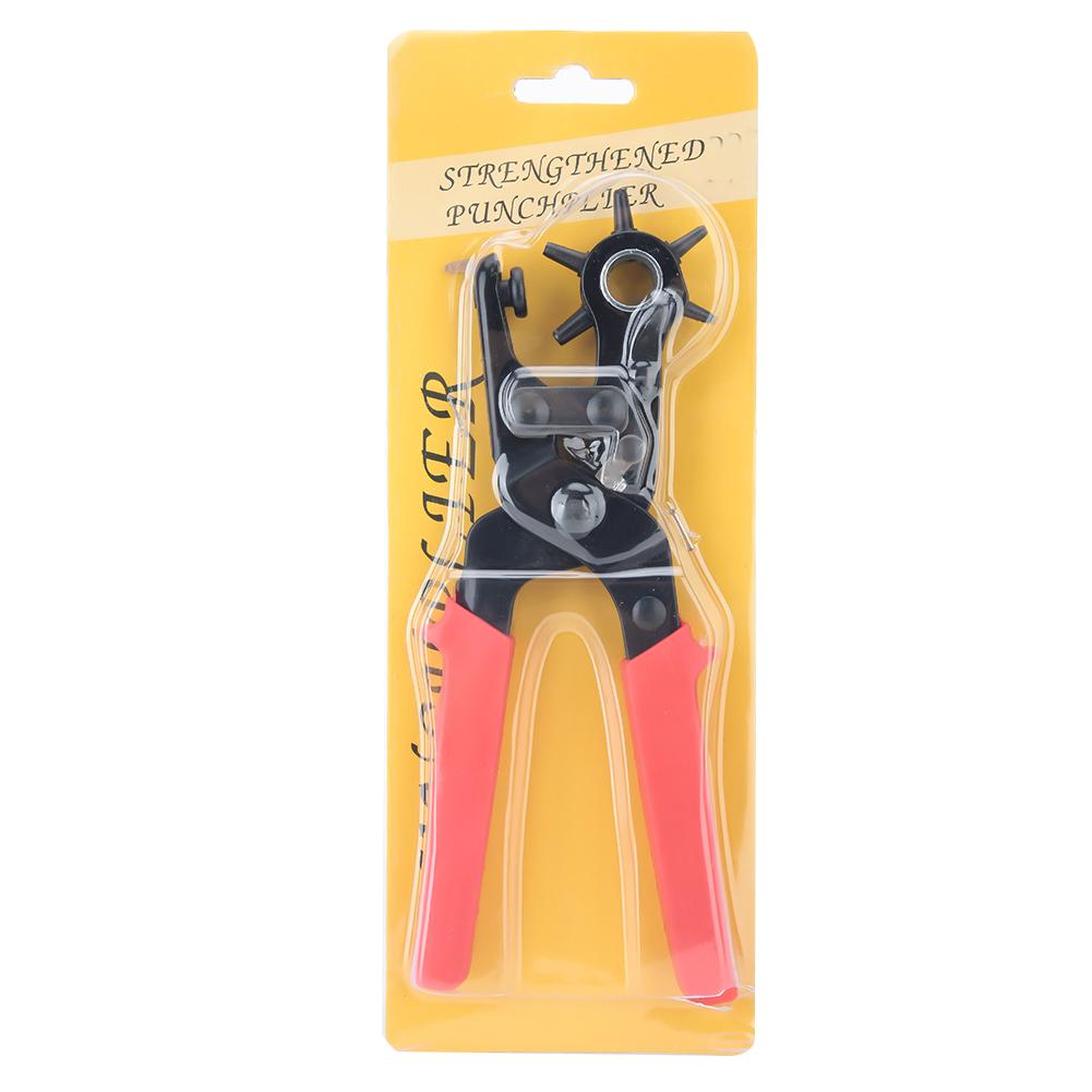 

2/2.5/3/3.5/4/4.5mm Watch Band Leather Belt Hole Punch Plier Hook Clamp