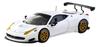 TARMACWORKS Ferrari 458 Italia GT3 White Completed Product 1/64 T64R-074-WH