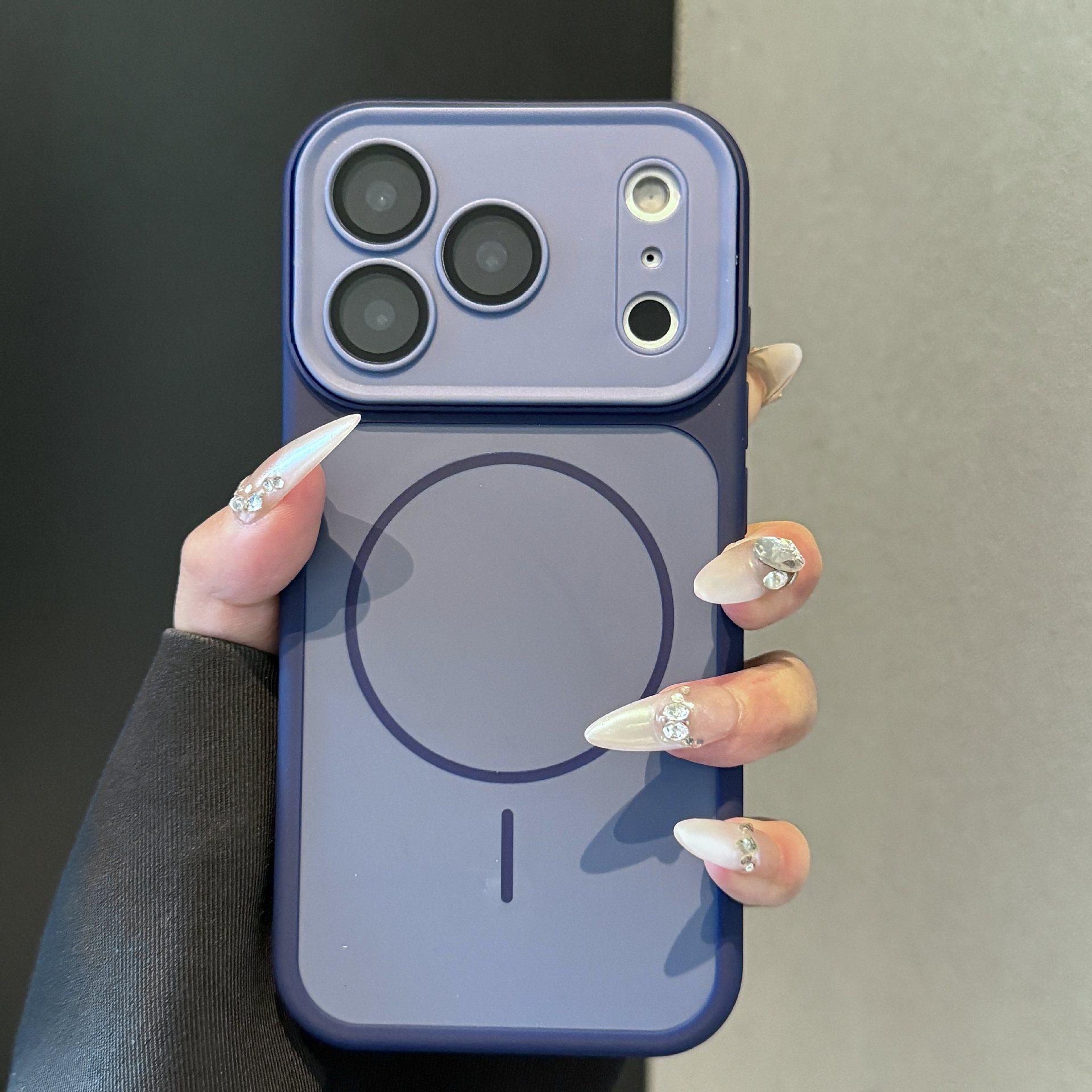 

Instantly Transformable Solid Color Matte iPhone 16/17 Pro Max Phone Case iPhone17 Air