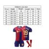 Barcelona Yamal Kids Football Jersey 2024/2025, Polyester, Red and Blue