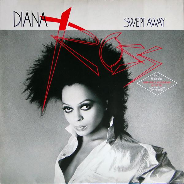 

LP Record DIANA ROSS Swept Away 1C0642402251 CAPITOL 1984 Europe SoulFunk Used