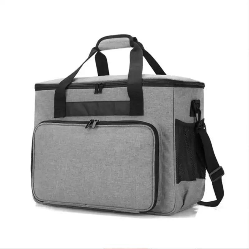 Sewing Accessories Bag Ergonomic Handle Magnetic Closures Multiple Layer Craft Tool Organizers for Home Travel Use