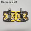 2023  New Non-Slip Mountain Bike Pedals,Ultra Strong  Aluminum alloy 9/16" 3 Sealed Bearings for Road BMX MTB Fixie Bike