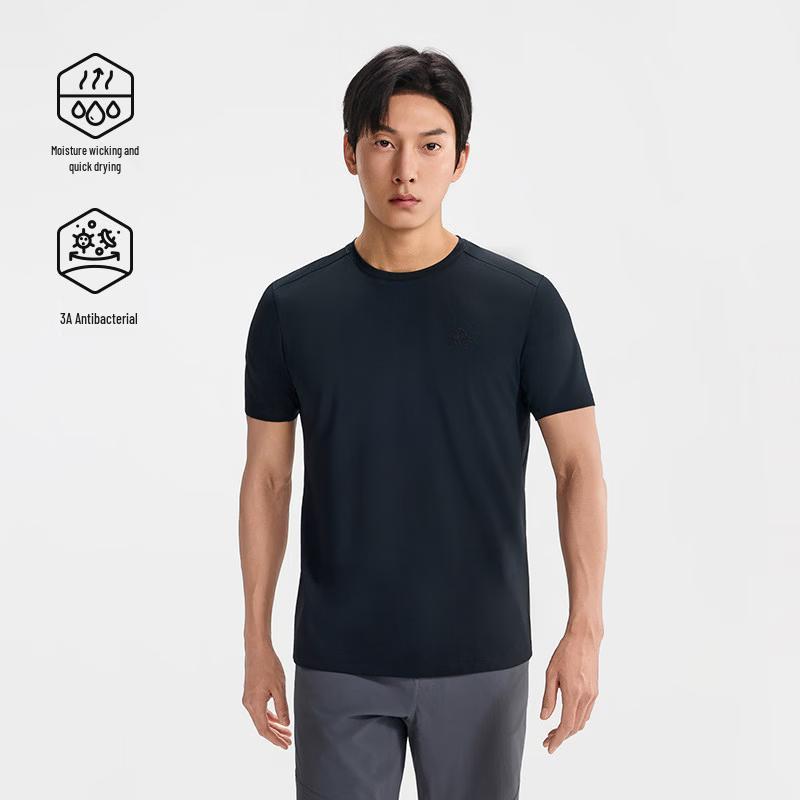 

Pelliot Men s Outdoor Quick-Dry Antimicrobial T-Shirt M
