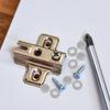 100Pcs Decorative Screw Cover Caps Plastic Hinged Flip Top Screw Head Covers for Home Office Furniture Enhancement