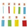 Wooden Counting Sticks Calculate Learning Box Mathematics Teaching Aids for Early Childhood Education Digital Puzzle Toys