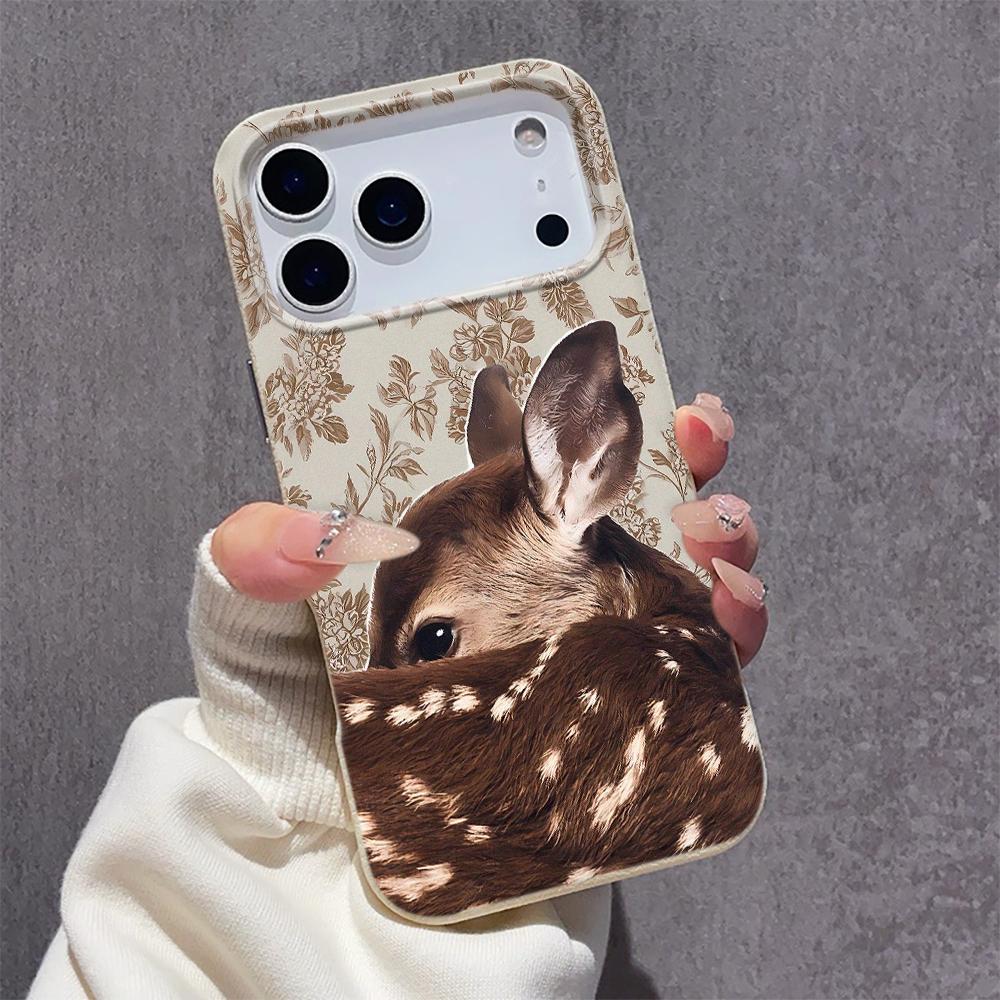 Bowtie Reindeer Phone Case For iPhone 17 13 15 11 14 12 16 Pro Max 15 Plus 16e Air Soft TPU Silicone Cover Funda