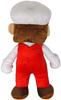 TAITO Super Mario Extra velká plyšová hračka 45cm Mario Fire Mario (Oheň Mario)