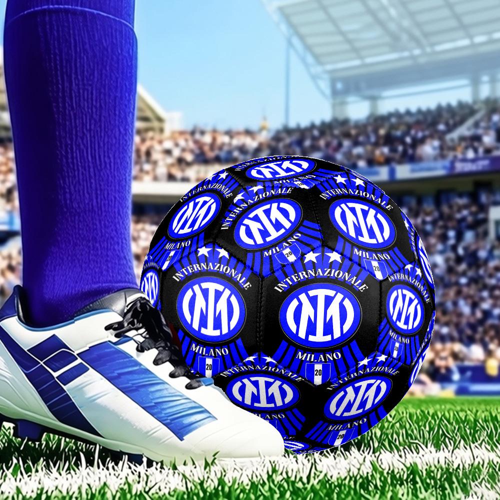Football Team Crest Printed Size 5 Soccer Balls, Anti-Slip, Protective Football, Outdoor Sport, a Unique Gift Suitable for him/her, Birthday