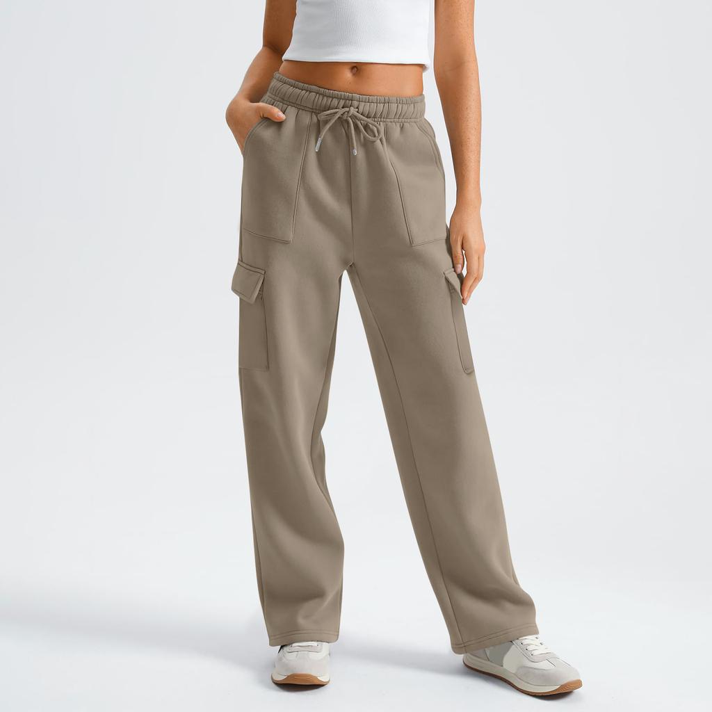 Women's work clothes sweatpants casual loose high waist jogging pants women's sweatpants casual pants yoga pants home clothes