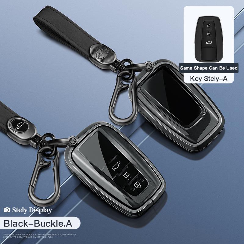 Toyota Key Case: Fits Highlander, Camry, Crown, Corolla, Prado, Reiz
