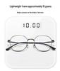 2021 Unisex Retro Japanese Style Black Titanium Polygonal Glasses 2316