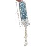 Exquisite Pearl Tassel Hair Clip Crystal Chinese Style Side Bangs Clip Women's Headdress for Special Occasions