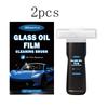 Windshield Oil Film Cleaning Brush - Car Glass Oil Film Eraser, Delivers Unobstructed View for Daily Driving Safety
