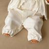 [OP Mini] Cotton SpringAutumn: Smooth Material Made In Japan 2-piece Baby Dress Set with Hat For Shrine Visits and Hospital Discharge Ceremony Dress