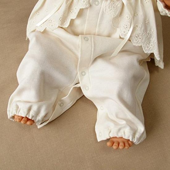 [OP Mini] Cotton SpringAutumn: Smooth Material Made In Japan 2-piece Baby Dress Set with Hat For Shrine Visits and Hospital Discharge Ceremony Dress